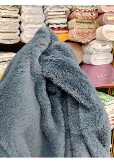 Toskana Peluş Kumaş Antrasit