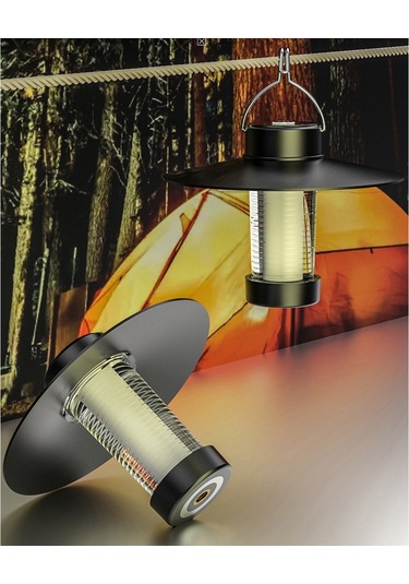 Cbtx Yyd-01 Taşınabilir Açık Kamp Fener Lambası Asılı Çadır Işık Şarj Edilebilir