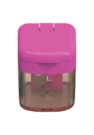 Mini Box Trendy Tek Gözlü Kalemtraş Pembe