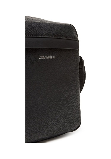 Erkek Fermuarlı Ön Cepli Ayarlanabilir Kayışlı Siyah Omuz Çantası Lv04d3083g-ub1-8791 Siyah