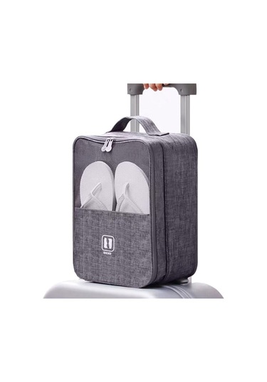 Yifomall Siyah Seyahat Giyim Çantası: Su Geçirmez Kalın Malzeme, El Tutan Veya Duvar Takılan, İç Çamaşırı Ayakkabı Çorap Saklama Kutusu