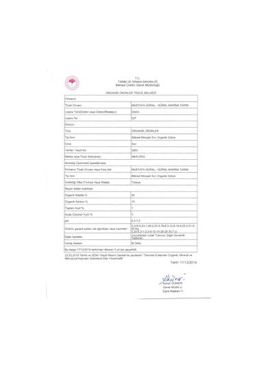 Gmt Max-org 5 Lt Bitkisel Menşeli Sıvı Organik Gübre