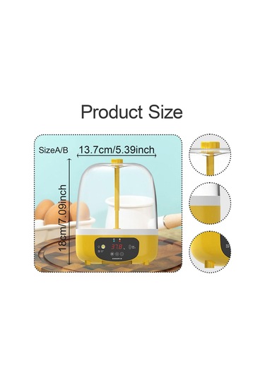 Suntek Yumurta Kuluçka Makinesi Us Plug Sıcaklık Kontrol