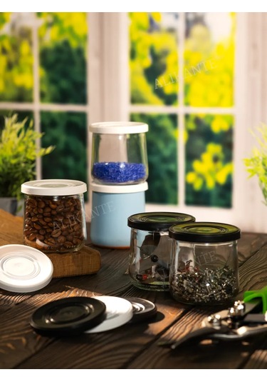 Bez Brenda Kolomna Yoğurdu İçin Kapaklar, 40 Adet 340501323 Beyaz