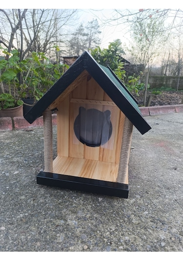 Kedi Evi Yuvası Şilteli Su Geçirmez