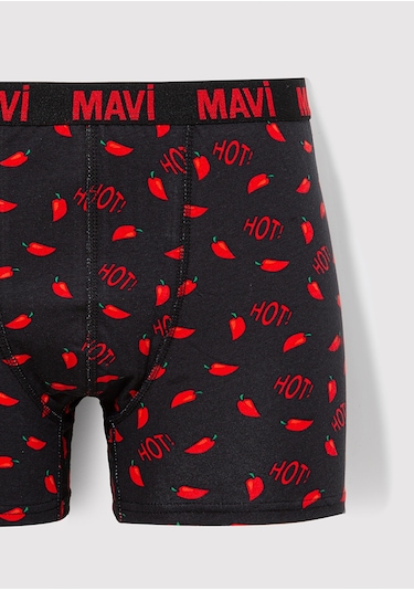 Mavi - Siyah Boxer 0911631-900