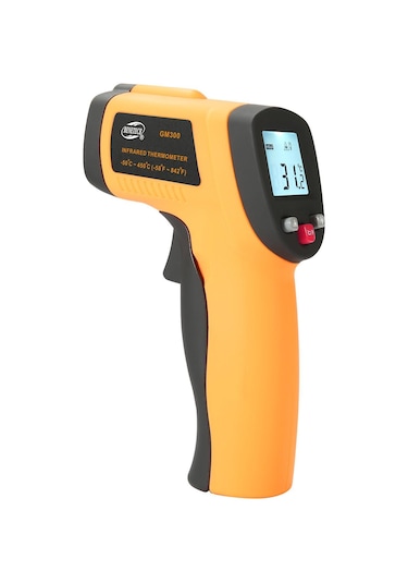 Benetech Gm300 Kızılötesi Termometre, Sıcaklık Aralığı: -50 - 450 Santigrat Derece