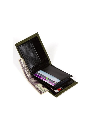 Tuldar Erkek Deri Bozuk Para Hazneli Kartlık Ve Cüzdan Tul103 Haki