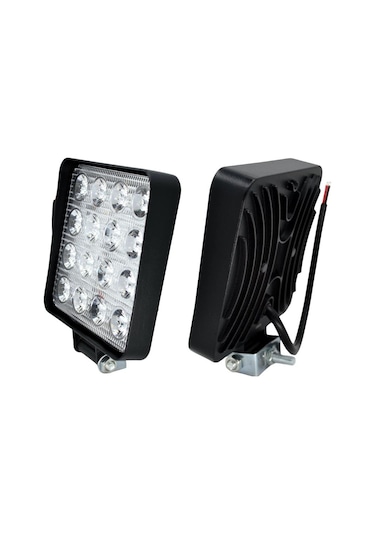 Shuıvan Offroad Tepe Aydınlatma Lambası 16 Led 48w - Siyah-1542