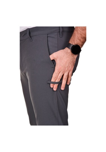 Likralı Füme Aşçı Pantolon