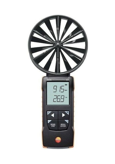 Testo 417 Akıllı Hava Hızı Ve Debi Ölçer
