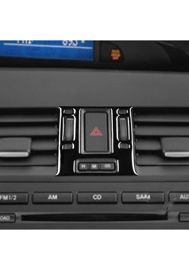 Mazda 3 Axela 2010-2013 Araba Acil Işık Anahtarı İçin Dekoratif Bir Etiket, Sol Ve Sağ Sürücü Evrensel 1 Adet