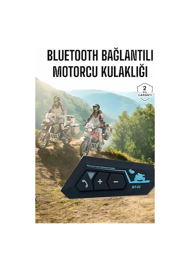 Buğz İnterkom Intercom Kask Kulaklık Bt22 Bluetooth Motosiklet Kulaklık 5.0 Bluetooth