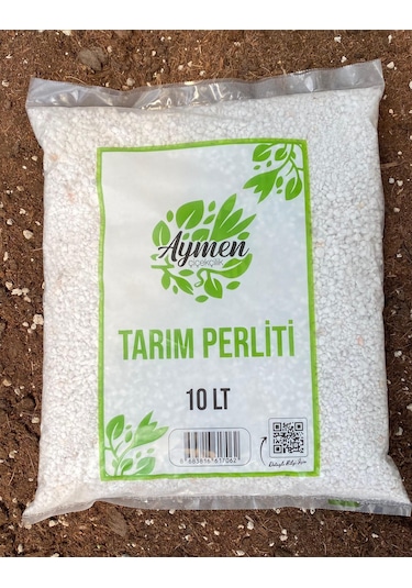 10 Litre Tarım Perliti Köklendirici Perlit - Drenaj  Düzenleyici