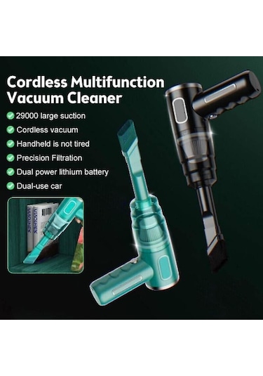 29000pa Güçlü Araba Elektrikli Süpürgesi Islak/kuru Kablosuz Güçlü Emiş El Tipi N3 29000pa-siyah Sjx