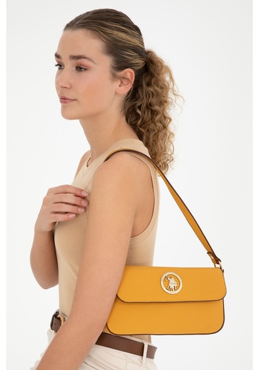 U.s. Polo Assn. Kadın Hardal Çanta 50293671-vr072 Hardal