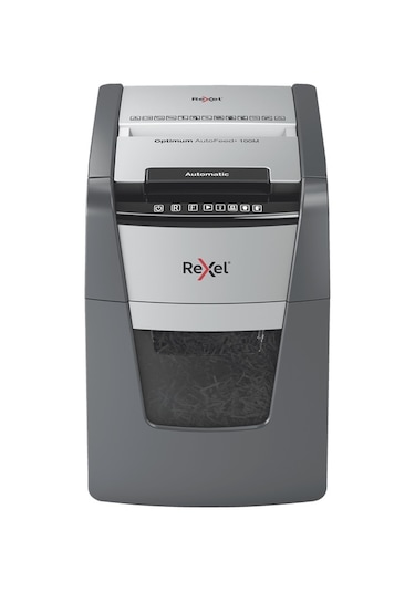Rexel Optimum Autofeed+ 100M Otomatik Mikro Kesim Evrak İmha Makinesi