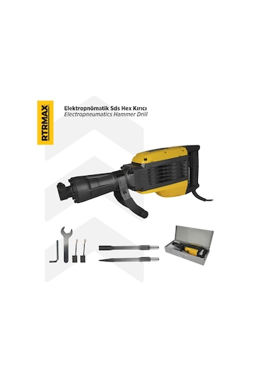 Rtrmax Rtm2765 Elektropnömatik Sds Hex Kırıcı 1700 W 55 Jul