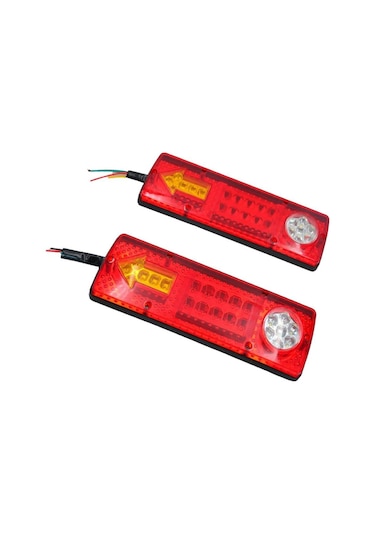 Suntek 12v Kuyruk Fren Durdurma Göstergesi Römork Arka Işık 23 Led