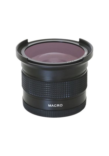 Raypro 58 MM 0.42x Super Geniş Açı Fisheye Balıkgözü + Makro Lens