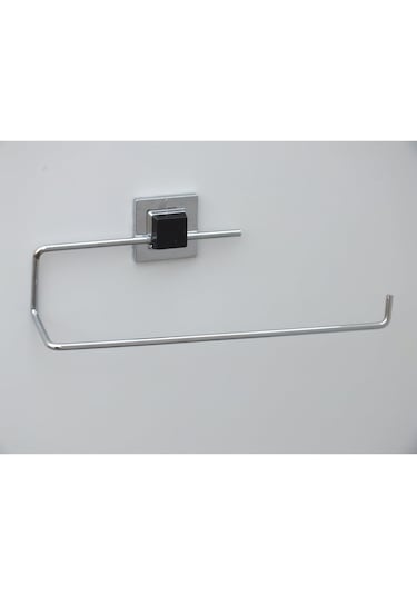 Hagen Güçlü Yapıştırma Rulo Kağıtlık Kapaksız Düşmeyen Yapıştırma Krom