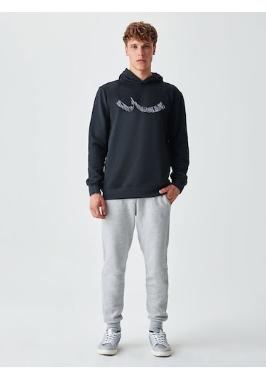 Rıgoma Kapüşonlu Sweatshirt 0112286525613880000 Antrasit