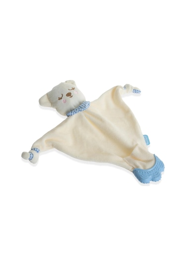 Babyjem Diş Kaşıyıcılı Sevimli Uyku Arkadaşım Mavi