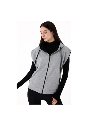 Scorp Impact Reversible Kadın Çift Taraflı Yelek Gri Standart Çok Renkli
