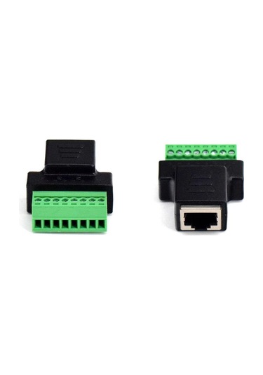 Rj45 Cat. 5/cat. 6 Klemensli Jack - Dişi