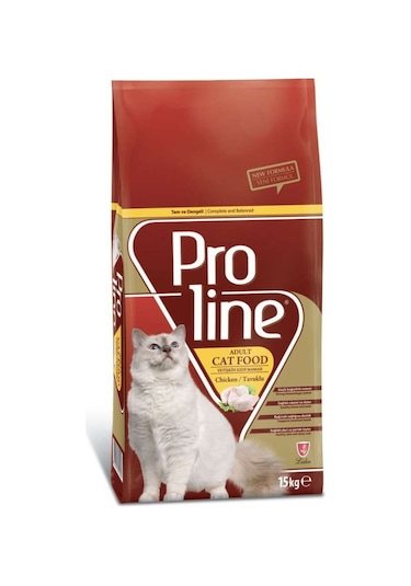 Proline Tavuklu Yetişkin Kedi Maması 15 KG