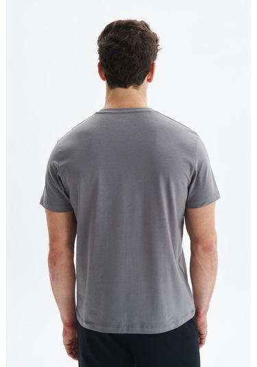 Arma Erkek Regular Fit Yazı Baskılı Süprem Bisiklet Yaka Tişört Y29344472402 Gri