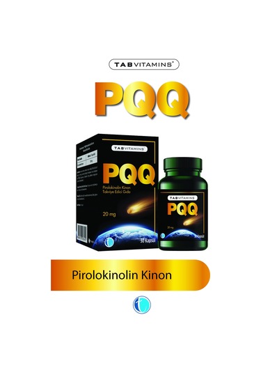 Tabvitamins Pqq Pirolokinolin Kinon 20 Mg 30 Kapsül