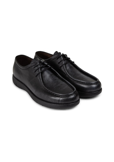 Deery Hakiki Deri Antrasit Erkek Günlük Ayakkabı - 01971mantc01 Antrasit