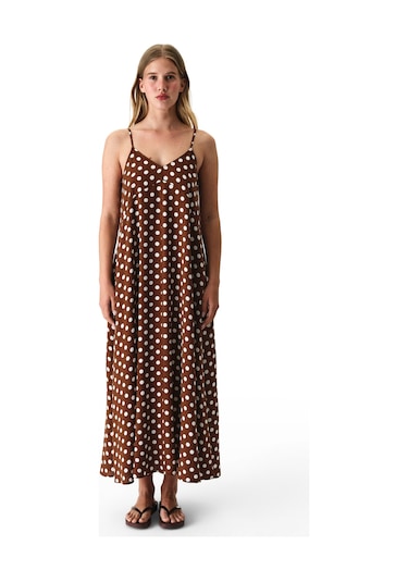 Penti Polka Dot Elbise Çok Renkli