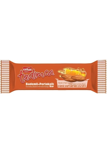 Tadım Bademli Portakallı Bar 30gr X 20 Adet