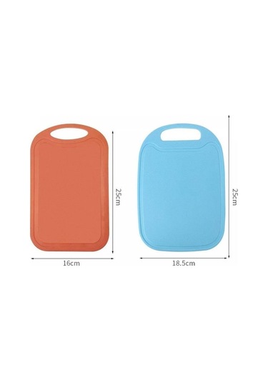 Dancemonkey 10 Adet Kaymaz Plastik Mutfak Kesme Tahtası Çimen Yeşili Yeşil