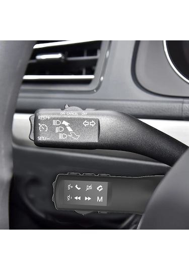 Fosenze Araba Direksiyon Kontrol Butonu 8 Tuşlu Işıklı Ekranlı Universal Android Multimedya Sistemi Uyumlu Siyah Abs+pc