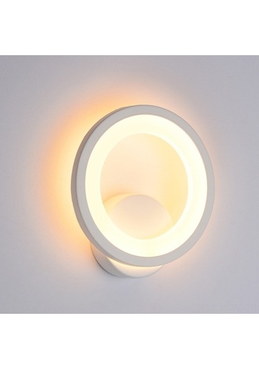 Tongxida Modern Led Duvar Lambası - Yatak Odası, Otel Salon İçin Şık Akrilik Ilık Beyaz Ilık Beyaz