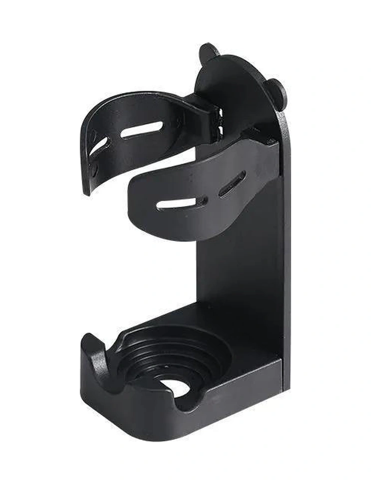 Youmex Banyo Abs Plastik Tutucu, Elektrikli Fırça Ve Tıraş Makinesi İçin, Delme Yok, Otomatik Yapışkan, Su Birikmesi Önleyici, Beyaz, 1 Adet Siyah