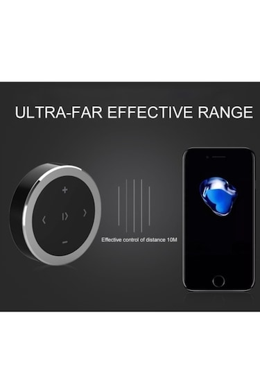 Araç İçin Kablosuz Direksiyon Cep Telefonu Multimedya Kumandası