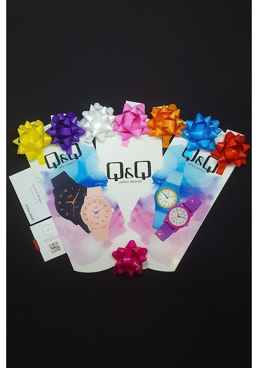 Q&Q QCG2218 Su Geçirmez Rakamlı Kız Çocuk Kol Saati