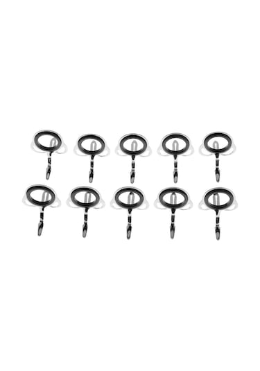 Suntek 10 Adet Olta Kılavuz Gözler Seramik Halka Dıy Beden-25