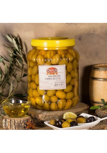 Datça Kırma Yeşil Zeytin 2 KG