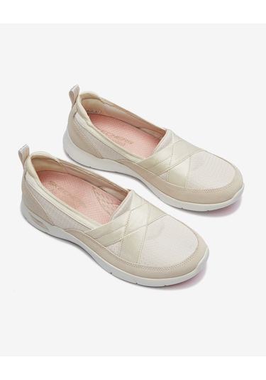 Skechers Arch Fit Refine - Oceanic Kadın Bej Günlük Ayakkabı 104270 Nat Bej Skechers Arch Fit Refine - Oceanic Kadın Bej Günlük Ayakkabı 104270 Nat Bej