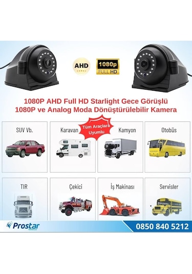 Navistar Nvs-150hd Araç Geri Görüş Kamerası