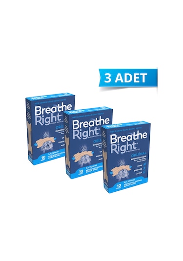 Breathe Right Burun Bandı Normal Boy 3 x 10'lu