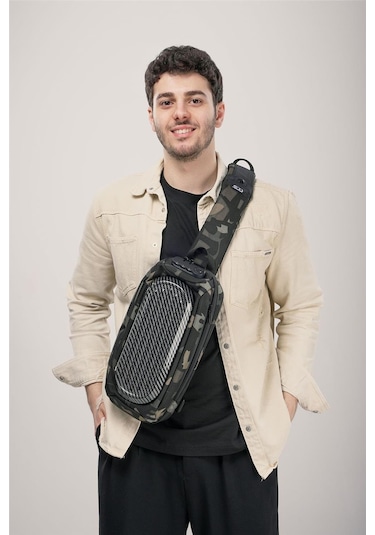 Ççs 31554 Tek Askılı Çapraz Çanta Kamuflaj