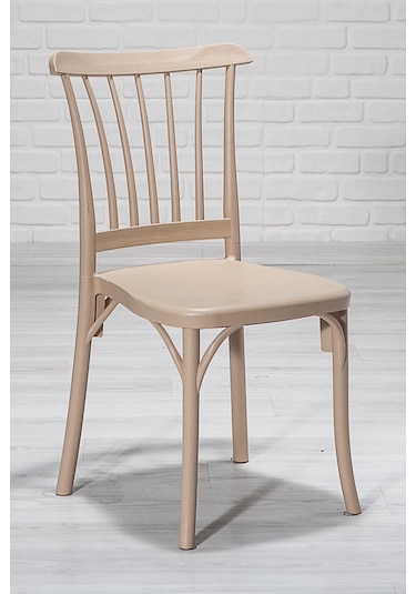 2 Adet Violet Cappucino Pratik Sandalye / Balkon-Bahçe-Mutfak