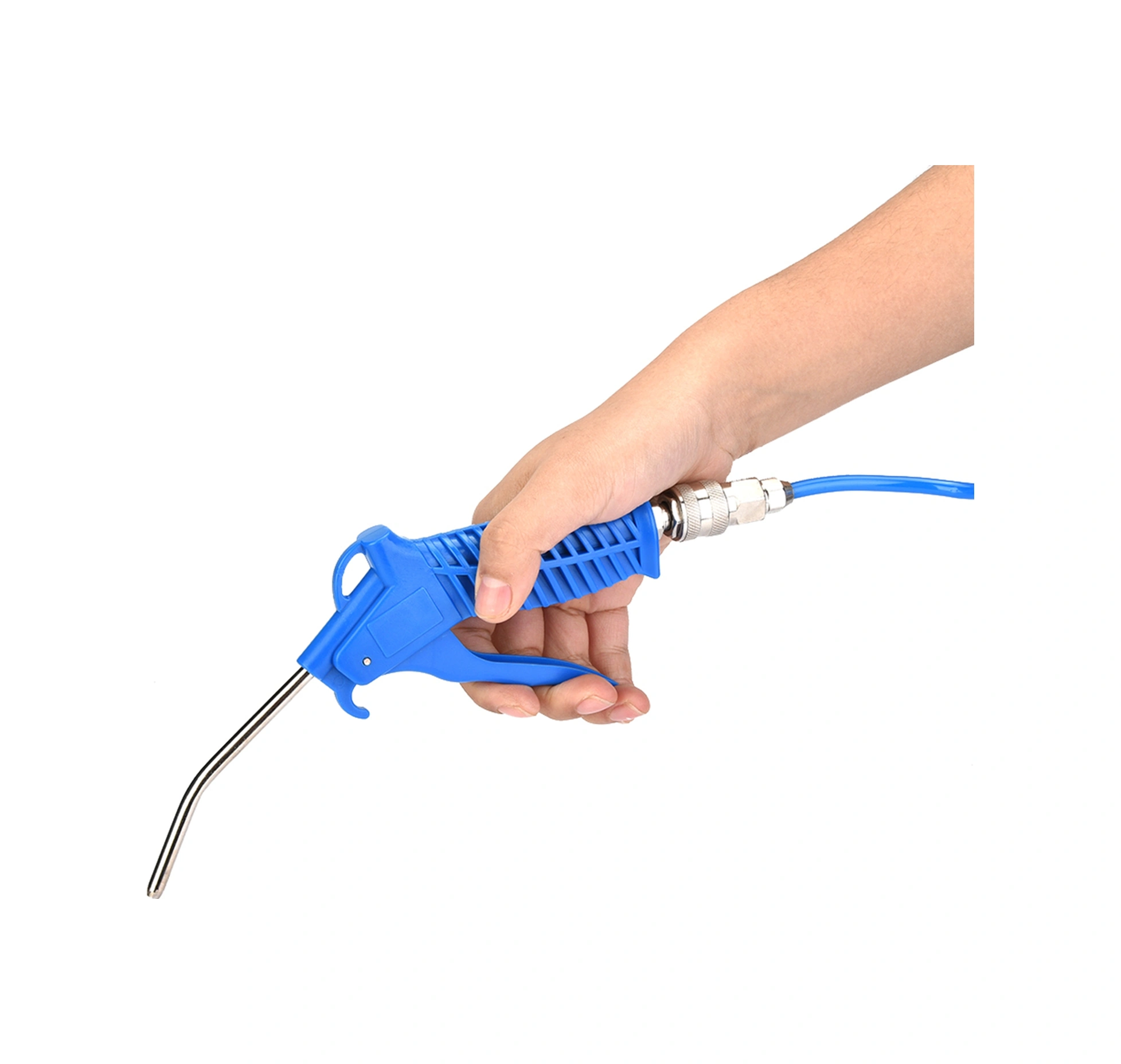 Tenfowee Mavi Pnömatik Toz Blower Seti - 5m Pu Hortumu + Avrupa Tipi Bağlantı - Hassas Makine, Ev, Araç Ve Pcba Temizliği İçin Güçlü Venti Lasyon