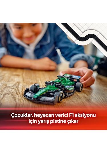 LEGO® Speed Champions Aston Martin Aramco F1® AMR24 Yarış Arabası 77245 - 10 Yaş ve Üzeri Çocuklar için Yaratıcı Oyuncak Yapım Seti (269P)